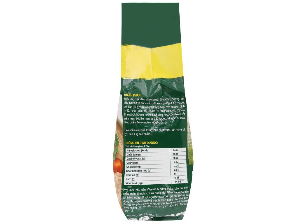 Bột nêm Knorr Bột nêm - Bột nêm Knorr xương ống