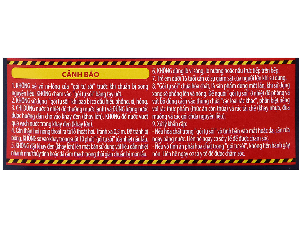 Lẩu tự sôi OMACHI bắp bò riêu cua hộp 276g -Omachi self-boiling hot pot with beef and crab