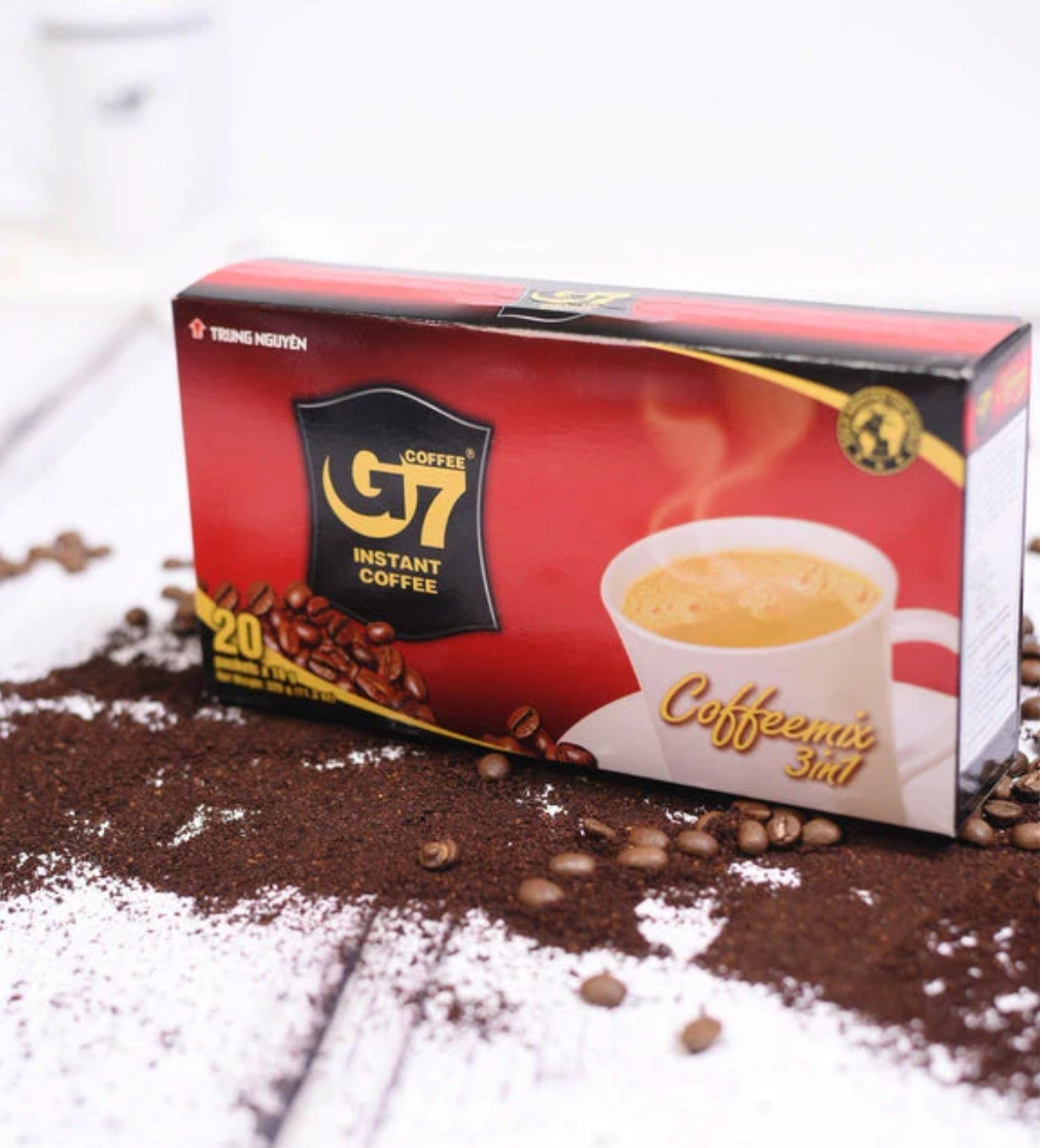 Trung Nguyen G7 Instant Coffee 3in1 20S/16G EXPORT (BAG of 20