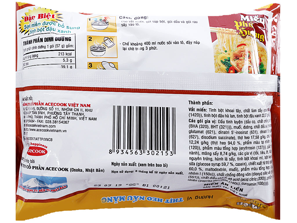 Đậu Phú Hương Vercemille - Miến Phú Hương