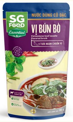 Nước dùng cô đặc vị bún bò - 180g (Vietnamese spicy beef noodles flavour soup base)