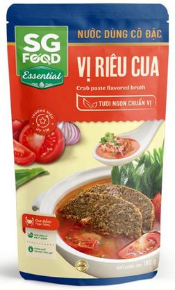 Nước dùng cô đặc vị riêu cua - 180g (Vietnamese Crab flavour soup base)