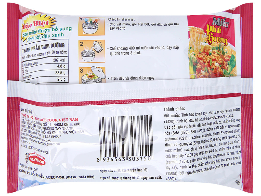 Đậu Phú Hương Vercemille - Miến Phú Hương