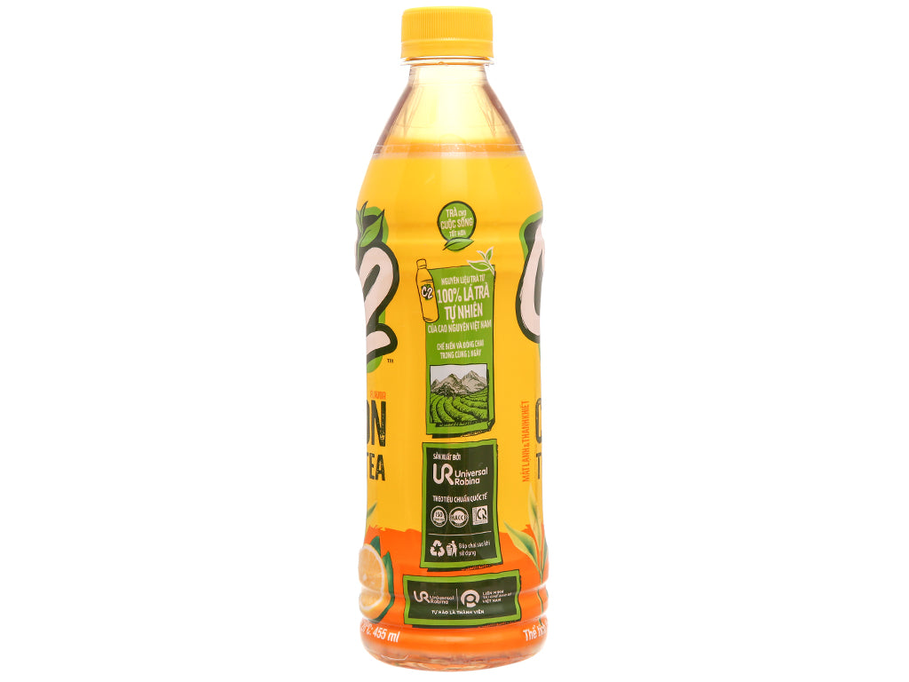 Trà Xanh C2 - Green Tea Soft Drink 455ML
