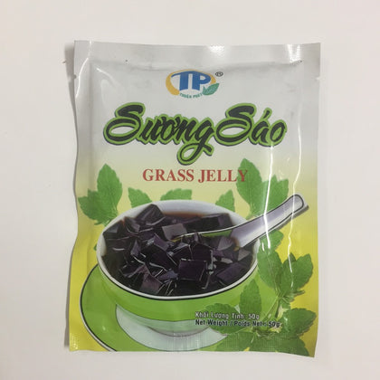 Bột Sương sáo đen gói 50g(Thuan Phat black grass jelly)