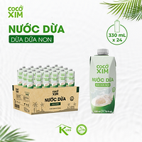 Nước dừa Cocoxim Dừa Dứa Non 330ml - Cocoxim young coconut and pineapple water