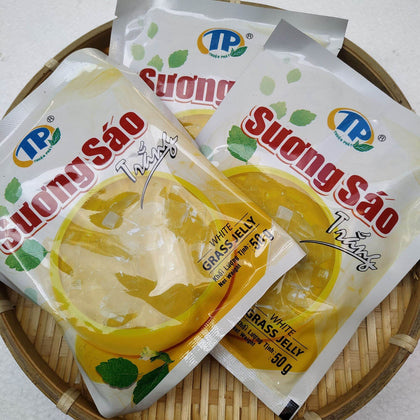 Bột Sương sáo trắng gói 50g(Thuan Phat white grass jelly)