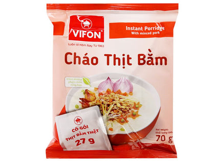 Cháo Thịt Bằm - VIFON - Porridge Pork Mince Flavour 70G