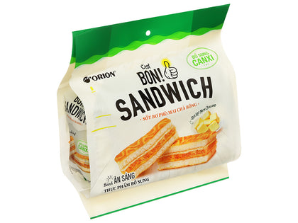 Bánh sandwich sốt bơ phô mai chà bông Orion C'est Bon-147g(C'est Bon Sandwich 6P)