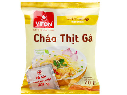 Cháo gà - VIFON - PORRIDGE CHICKEN FLAVOUR 70G