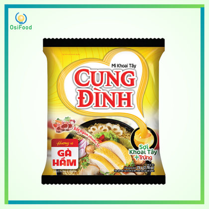 Mì khoai tây Cung Đình gà hầm 79g