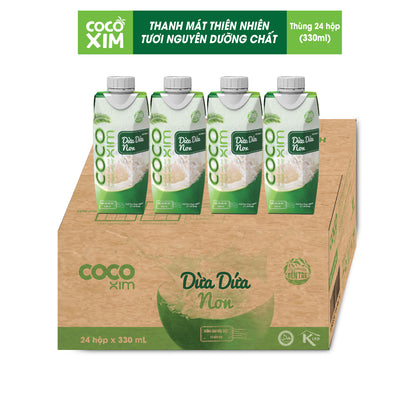 퓨어 코코넛 워터 330ml - 다양한 맛 (Dừa Xim CoCoXim) 
