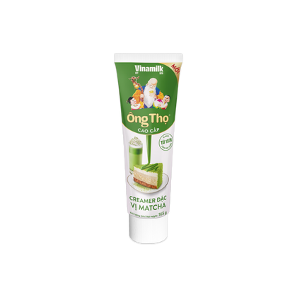 Sữa Đặc Ông Thọ Vị Trà Xanh - VINAMILK - Ong Tho Condensed Milk Tube Matcha 165G