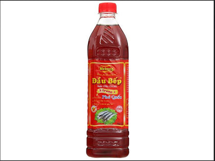 Nước chấm cá cơm Mekong Đầu Bếp 3 trong 1 - 900ml(Dau Bep fish sauce)