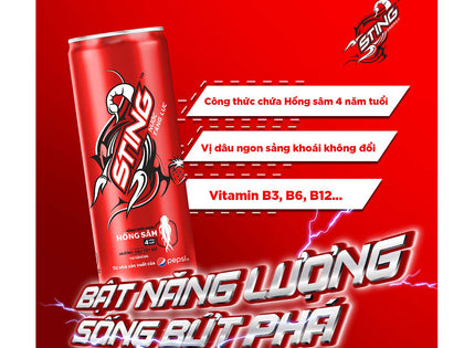 Sting Hương Dâu 330ml (Can)