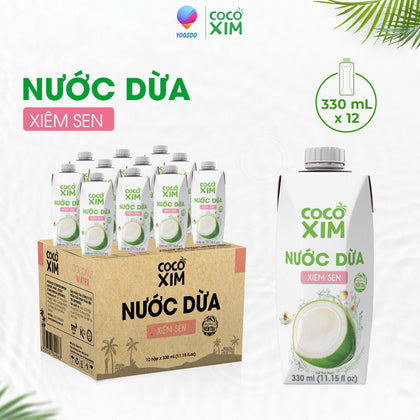 퓨어 코코넛 워터 330ml - 다양한 맛 (Dừa Xim CoCoXim) 
