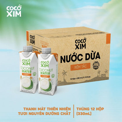 퓨어 코코넛 워터 330ml - 다양한 맛 (Dừa Xim CoCoXim) 