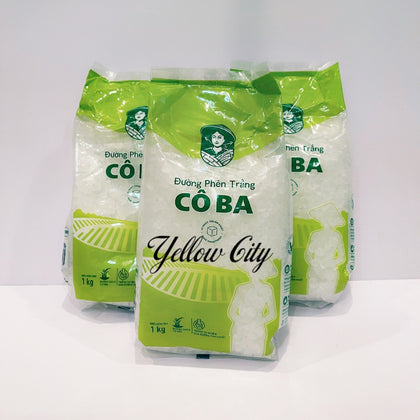 Đường Phèn Trắng Cô Ba 1kg - Co Ba rock sugar