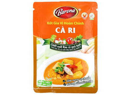 Xốt Gia Vị Hoàn Chỉnh Barona - Cà Ri 80g(Barona sauce for Curry)