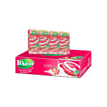 Sữa Chua Uống Hương Dâu - YOMOST - Strawberry Yogurt Drink 170ML