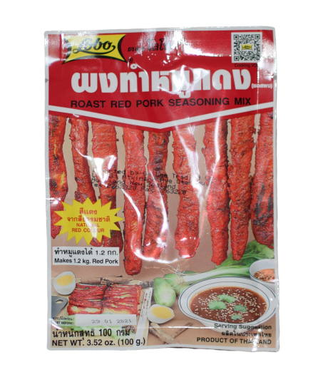 Bột Ướp Thịt Heo Nướng - Roast Red Pork Seasoning Powder Mix - 100g