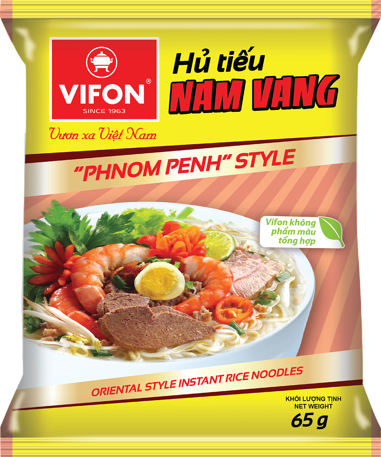 Cơm niêu ăn liền - Kiểu Phnom Penh 65g (Hủ tiếu Nam Vang) - VIFON