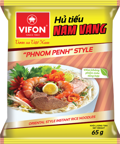 Instant Rice Noodles – Phnom Penh Style 65g (Hủ Tiếu Nam Vang) - VIFON