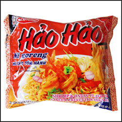 Hao Hao Instant Noodle MI GORENG- (Mì Hảo Hảo Xào Tôm Hành)