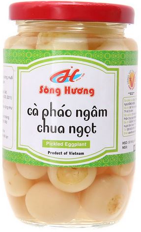 Cà Pháo Ngâm Chua Ngọt - 370g (송흐엉 가지 절임 & 사워) 