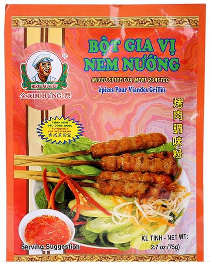 Bột nem nướng Kim Hưng - 75g(Kim Hung mixed spice for meat roasted)