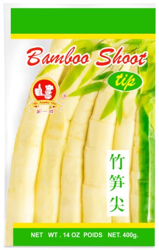 No.1 Bamboo Shoot Tip Vacuum Pack 400g( Măng Tươi Búp )