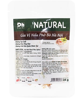 Gia Vị Nấu Phở Bò Hà Nội 24g - 쇠고기 포 향신료