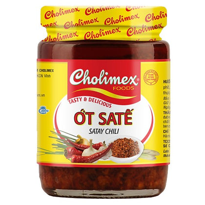 Cholimex ớt khô sa tế - 100g(Cholimex Chili Satay)